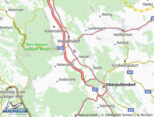 Mappa MICHELIN Neutal - ViaMichelin
