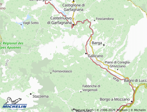 Mapa MICHELIN Calomini - ViaMichelin