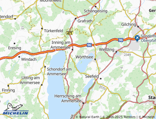 MICHELIN-Landkarte Bachern - ViaMichelin