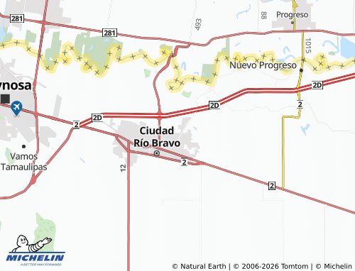 Mappa MICHELIN Graciano Sánchez - ViaMichelin