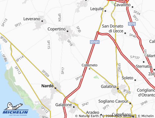 Mapa MICHELIN Santa Barbara - ViaMichelin
