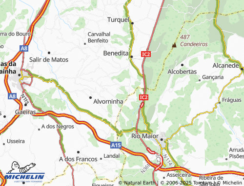 MICHELIN Quinta do Vale Formoso map - ViaMichelin