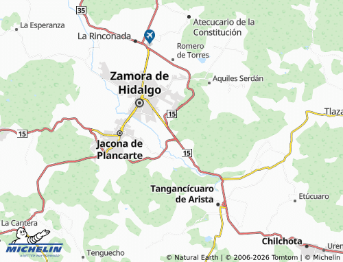 Mapa MICHELIN Nuevo México - ViaMichelin