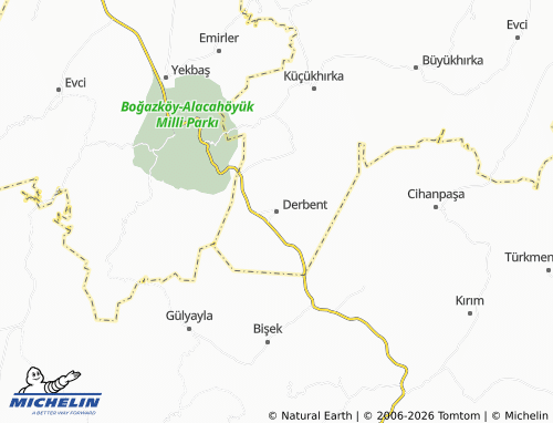 Mapa MICHELIN Derbent - ViaMichelin