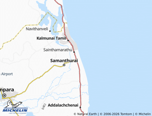 MICHELIN Karaitheevu map - ViaMichelin