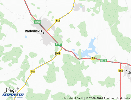 MICHELIN Karčemos map - ViaMichelin
