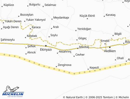 MICHELIN Düzce map - ViaMichelin