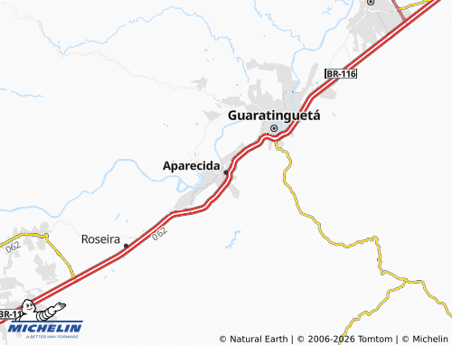 MICHELIN Aparecida map - ViaMichelin