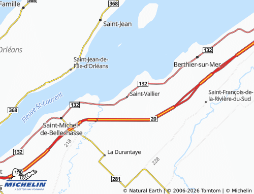 MICHELIN Saint-Vallier map - ViaMichelin