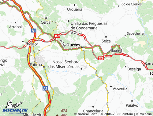 Carte MICHELIN Santo Amaro - ViaMichelin
