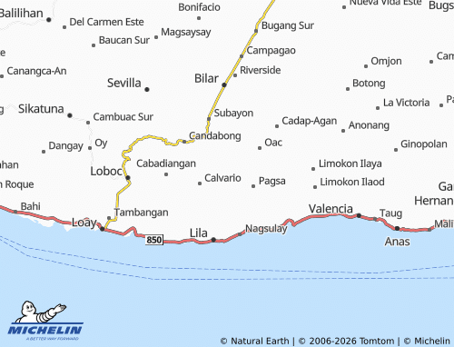 MICHELIN Jambawan map - ViaMichelin