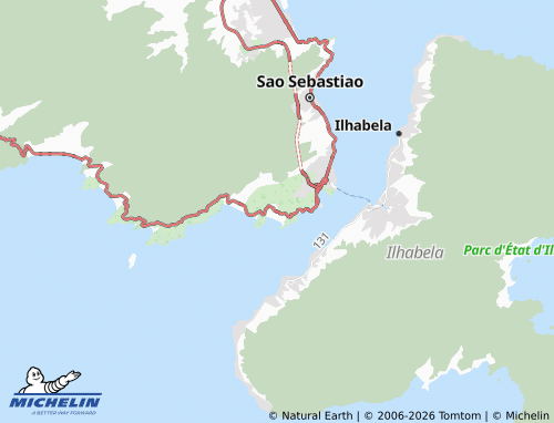 Mapa MICHELIN Praia Barequeçaba - ViaMichelin