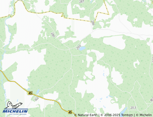 MICHELIN Terepi map - ViaMichelin