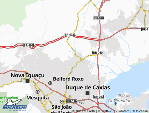 MICHELIN Parque São Lucas map - ViaMichelin