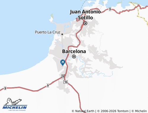 Kaart MICHELIN Barcelona - ViaMichelin