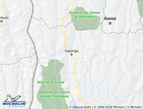 Mappa MICHELIN Kapanga - ViaMichelin