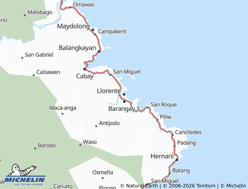 Mappa MICHELIN Llorente - ViaMichelin