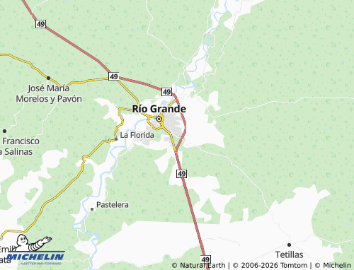 MICHELIN-Landkarte Sol Oriente - ViaMichelin
