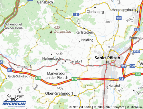 MICHELIN-Landkarte Zendorf - ViaMichelin