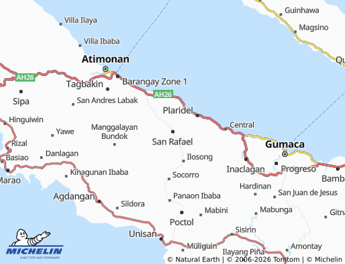 MICHELIN San Rafael map - ViaMichelin