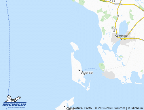 MICHELIN Draget map - ViaMichelin