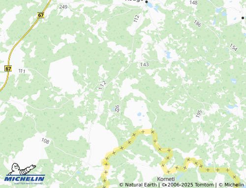 MICHELIN Kadõni map - ViaMichelin