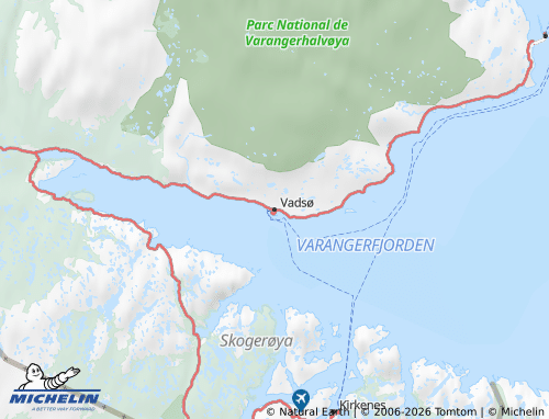Mappa MICHELIN Finnmark - ViaMichelin