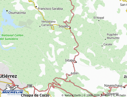 Kaart MICHELIN Plan de Ayala - ViaMichelin