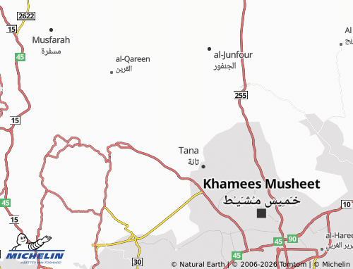MICHELIN-Landkarte al-Na'eem - ViaMichelin