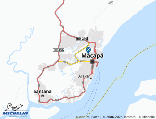 Carte MICHELIN Alvorada - ViaMichelin