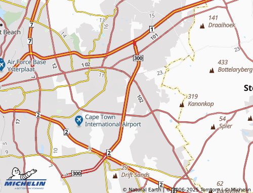 MICHELIN Bellville Landfill map - ViaMichelin