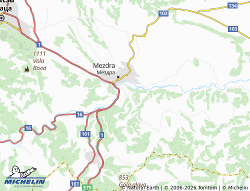 Carte MICHELIN Darmantsi - ViaMichelin
