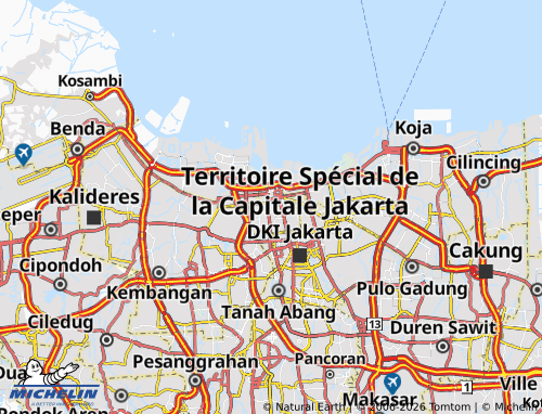 Mapa MICHELIN Tambora - ViaMichelin
