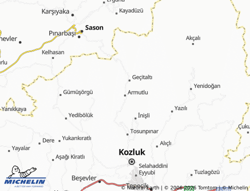 Mappa MICHELIN Armutlu - ViaMichelin