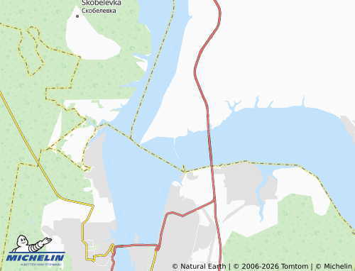 MICHELIN-Landkarte Pyatyy km - ViaMichelin