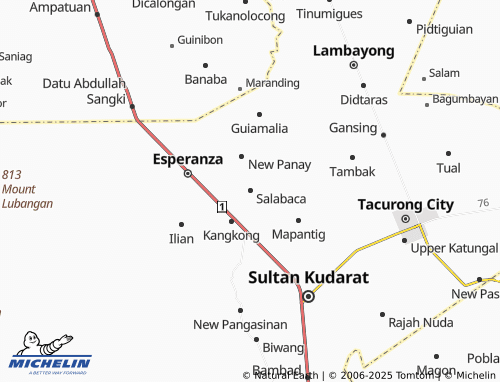 MICHELIN Salabaca map - ViaMichelin