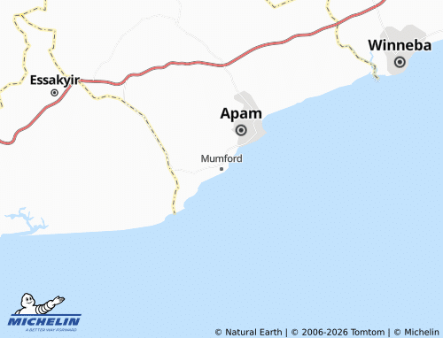 MICHELIN Mumford map - ViaMichelin