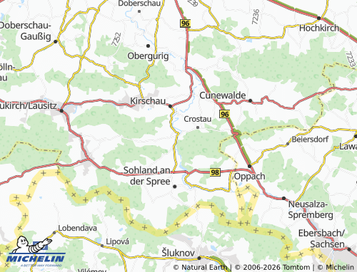 MICHELIN Schirgiswalde map - ViaMichelin