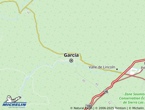 MICHELIN Los Encinos Residencial map - ViaMichelin
