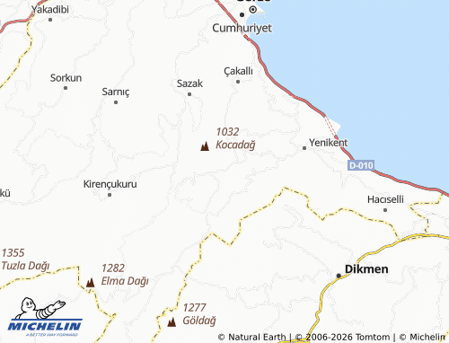 Mappa MICHELIN Pirahmet - ViaMichelin