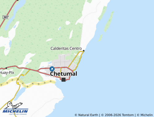 Mappa MICHELIN Villas Kinichna - ViaMichelin
