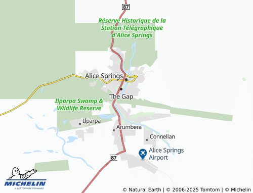 MICHELIN Mount Johns map - ViaMichelin