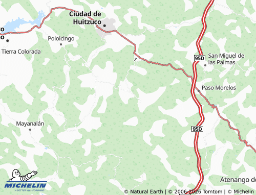 MICHELIN Nache Dulce map - ViaMichelin