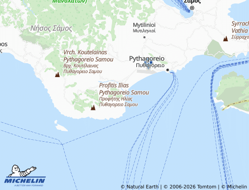 Mapa MICHELIN Iraio Samou - ViaMichelin