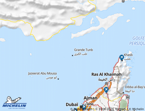 Mapa MICHELIN Tumb Mayor - ViaMichelin