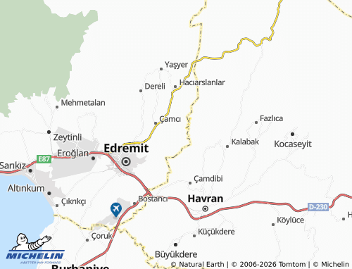 MICHELIN Yaylaönü map - ViaMichelin