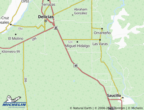 MICHELIN Los Electricistas map - ViaMichelin