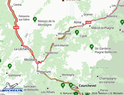Carte MICHELIN Notre-Dame-du-Pré - ViaMichelin