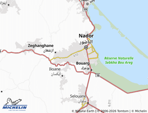 Mappa MICHELIN Eehdadin - ViaMichelin
