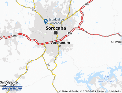 MICHELIN Vila Dominguinho map - ViaMichelin
